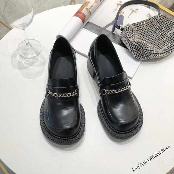 dress shoes brand patent leather high heel mary janes women pumps round toe thick footwear lady autumn fashion metal chain, Black
dress shoes brand patent leather high heel mary janes women pumps round toe thick footwear lady autumn fashion metal chain, Black