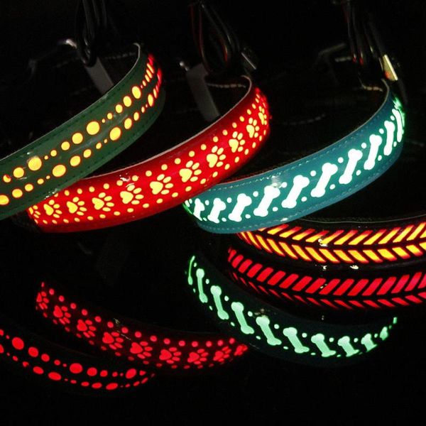 dog collar led glowing pu puppy carved pattern night safty pet accessories tb sale collars & leashes
dog collar led glowing pu puppy carved pattern night safty pet accessories tb sale collars & leashes
