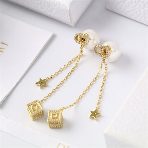 86% off factory shophome full diamond tassel five pointed star dice female pearl brass material high version, Golden
86% off factory shophome full diamond tassel five pointed star dice female pearl brass material high version, Golden