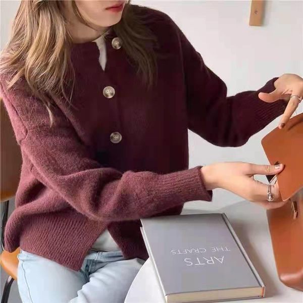 women's knits & tees cmaz idle style warm sweater cardigan for women 2021 spring, White
women's knits & tees cmaz idle style warm sweater cardigan for women 2021 spring, White
