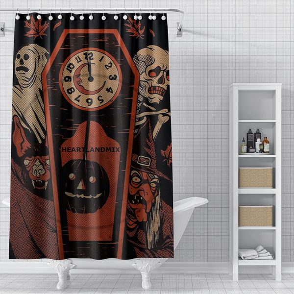 cabinet clock pattern 3d printed shower curtain waterproof, antifouling, durable, fine workmanship
cabinet clock pattern 3d printed shower curtain waterproof, antifouling, durable, fine workmanship