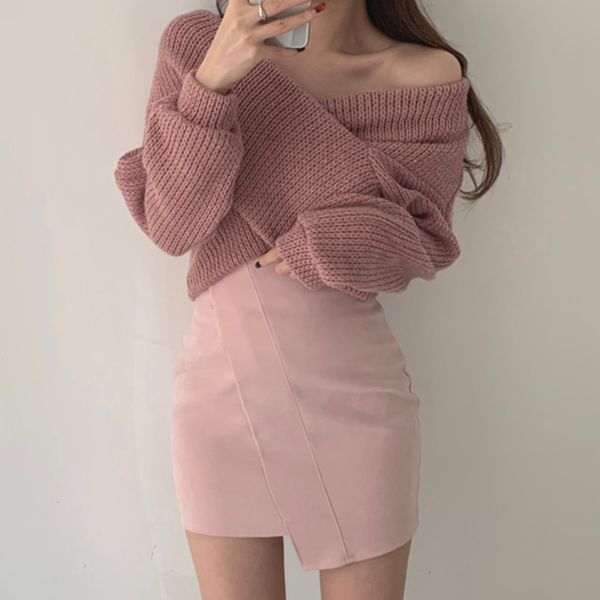 dress two outfits long sleeve cross v neck knitted sweater and high waist mini pencil ny skirt piece sets zejz e3e6, Black;gray
dress two outfits long sleeve cross v neck knitted sweater and high waist mini pencil ny skirt piece sets zejz e3e6, Black;gray