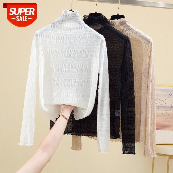 aossviao 2021 long sleeve cotton turtleneck lace t shirt women t-shirt korean tee shirt femme woman clothes black white #a69m
aossviao 2021 long sleeve cotton turtleneck lace t shirt women t-shirt korean tee shirt femme woman clothes black white #a69m