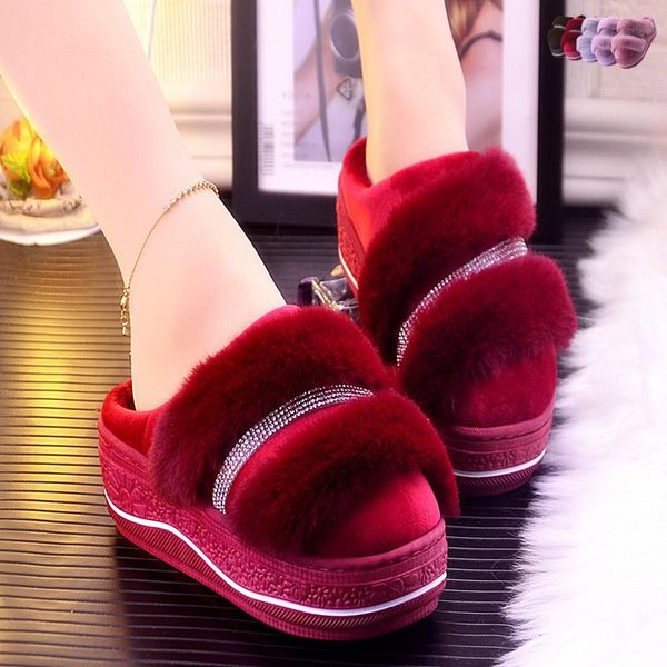 slippers 2021 winter fashion plush with rhinestone cotton comfortable plus velvet warm thick indoor high heel, Black
slippers 2021 winter fashion plush with rhinestone cotton comfortable plus velvet warm thick indoor high heel, Black