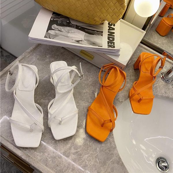 sandals 2021 summer arrival women block high heels designer orange white medium flip flops female party shoes, Black
sandals 2021 summer arrival women block high heels designer orange white medium flip flops female party shoes, Black