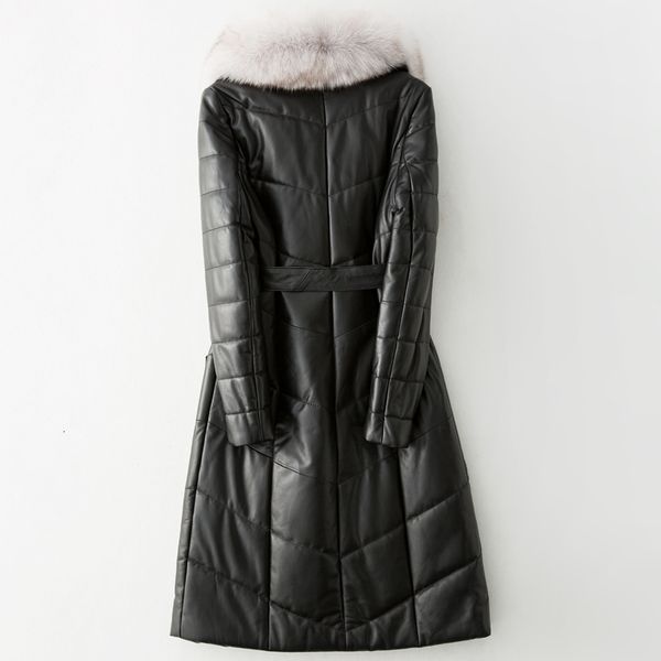 women's down & parkas 100% genuine leather jacket women 2021 winter real fur collar female duck coats plus size 6xl veste femme gxy147, Black
women's down & parkas 100% genuine leather jacket women 2021 winter real fur collar female duck coats plus size 6xl veste femme gxy147, Black