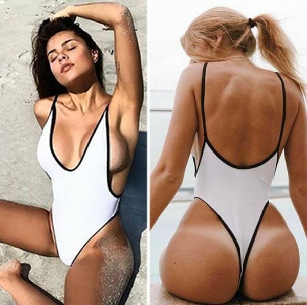women's swimwear summer vacation bikini one-piece swimsuit home furnishing fun fashion ladies, White;black
women's swimwear summer vacation bikini one-piece swimsuit home furnishing fun fashion ladies, White;black
