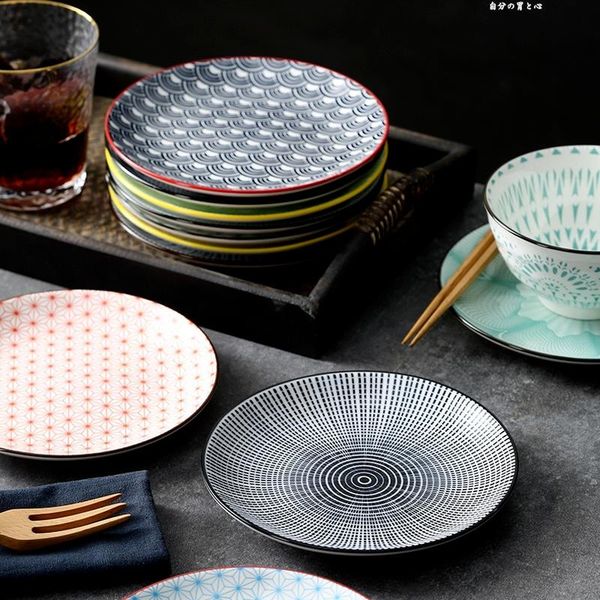 dishes & plates 6 inch japanese spit bone garbage slag dish machine color printing hand-painted ceramic tableware snack salad plate
dishes & plates 6 inch japanese spit bone garbage slag dish machine color printing hand-painted ceramic tableware snack salad plate