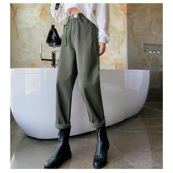 women's pants & capris jujuland streetwear cargo women casual joggers black high waist loose female trousers korean style ladies 1106, Black;white
women's pants & capris jujuland streetwear cargo women casual joggers black high waist loose female trousers korean style ladies 1106, Black;white