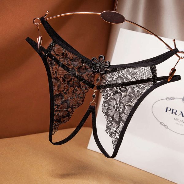 qianziman underwear lace open women's no take temptation crotch thong, Black;white
qianziman underwear lace open women's no take temptation crotch thong, Black;white