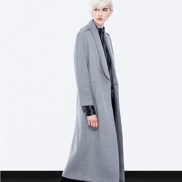 women's wool & blends 2021 womens loose coats european style autumn winter jackets slim woolen gray long blend coat, Black
women's wool & blends 2021 womens loose coats european style autumn winter jackets slim woolen gray long blend coat, Black