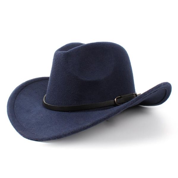 cloches wool women's men's western cowboy hat for gentleman lady jazz cowgirl roll-up wide brim sombrero caps size 56-57cm n18, Blue;gray
cloches wool women's men's western cowboy hat for gentleman lady jazz cowgirl roll-up wide brim sombrero caps size 56-57cm n18, Blue;gray