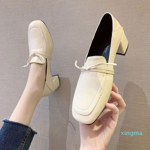 dress shoes japanned leather bow-tie pumps woman vintage solid two wear square toe british sewing thick high heels women, Black
dress shoes japanned leather bow-tie pumps woman vintage solid two wear square toe british sewing thick high heels women, Black