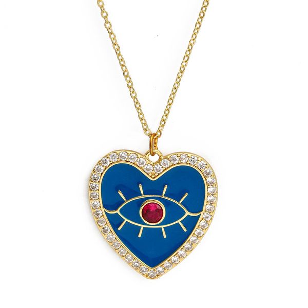 s2545 fashion jewelry evil eye pendant necklace love heart blue eyes chain choker necklaces, Silver
s2545 fashion jewelry evil eye pendant necklace love heart blue eyes chain choker necklaces, Silver