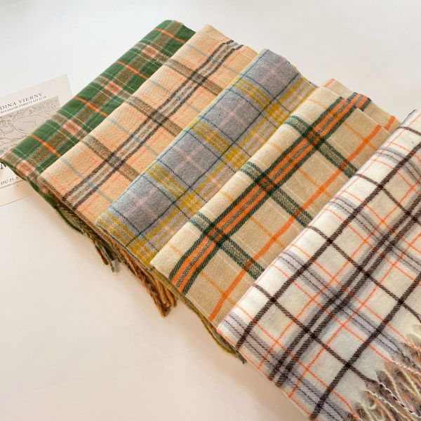 2021 new cashmere-like plaid scarf for women korean students all-match scarf thickened plus-sized size spot shawl wholesale no. 6, Blue;gray
2021 new cashmere-like plaid scarf for women korean students all-match scarf thickened plus-sized size spot shawl wholesale no. 6, Blue;gray