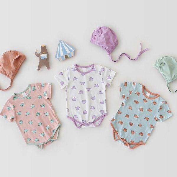 rompers summer baby girl bodysuit cartoon bear short sleeves jumpsuit with cap born cute style kids clothes e10 065e, Blue
rompers summer baby girl bodysuit cartoon bear short sleeves jumpsuit with cap born cute style kids clothes e10 065e, Blue