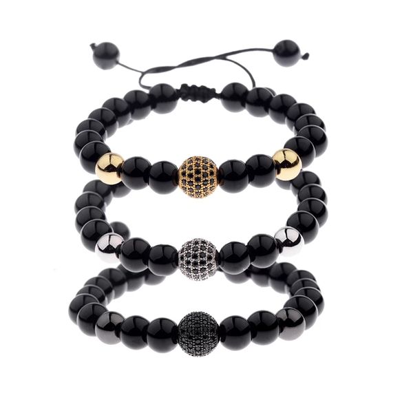 charm men lava bead bracelets men ball black zircon rope braided luxurious bracelet adjustable pulseras
charm men lava bead bracelets men ball black zircon rope braided luxurious bracelet adjustable pulseras