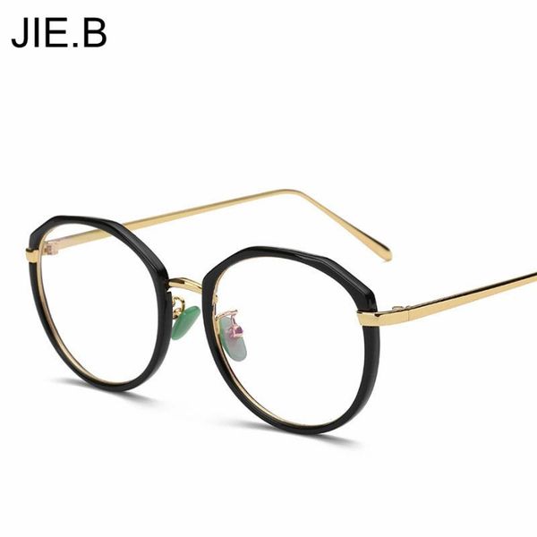 jie.b oculos de grau ultra light eyeglasses frames for women retro myopia glasses frame classic women's optical fashion sunglasses, Black
jie.b oculos de grau ultra light eyeglasses frames for women retro myopia glasses frame classic women's optical fashion sunglasses, Black