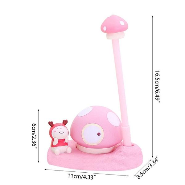 cute cactus mushroom pen holder with led light resin deskornaments decor g99b refills, Black;red
cute cactus mushroom pen holder with led light resin deskornaments decor g99b refills, Black;red
