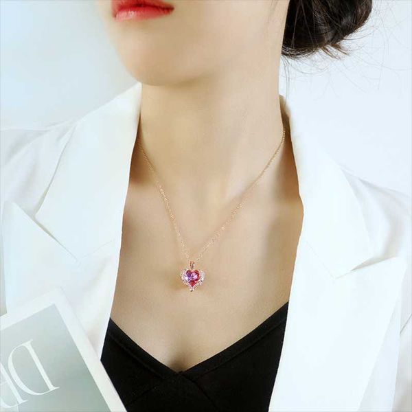 pendant necklaces cross-border european magic color crystal ocean heart clavicle chain neck necklace for girlfriend gifts, Silver
pendant necklaces cross-border european magic color crystal ocean heart clavicle chain neck necklace for girlfriend gifts, Silver