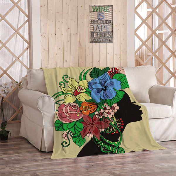 flannel blanket african girl,girl full of fantasy art,wearing rose lily green leaves and wildflowers on her head,comfortable
flannel blanket african girl,girl full of fantasy art,wearing rose lily green leaves and wildflowers on her head,comfortable