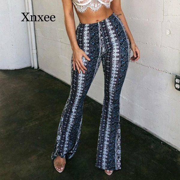 boho summer women's stretch bell bottom trousers ladies slim printed flared pants high waist fashion women long & capris, Black;white
boho summer women's stretch bell bottom trousers ladies slim printed flared pants high waist fashion women long & capris, Black;white