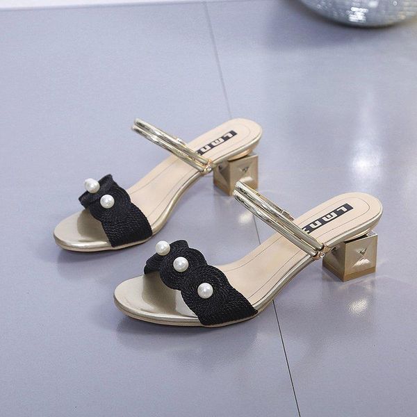 sandals women summer fashion women's 2021 solid color round head comfortable open toe casual shoes high heel, Black
sandals women summer fashion women's 2021 solid color round head comfortable open toe casual shoes high heel, Black
