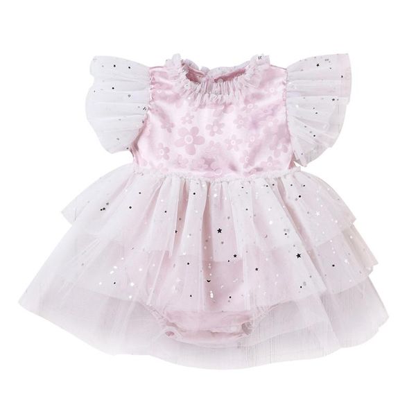 girl's dresses 6m-18m born infant baby girls clothes summer dress bow ruffle sleeve floral romper tulle casual girl clothing, Red;yellow
girl's dresses 6m-18m born infant baby girls clothes summer dress bow ruffle sleeve floral romper tulle casual girl clothing, Red;yellow