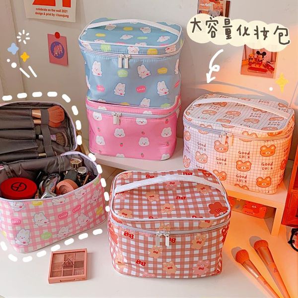 cosmetic bags & cases cute bear large capacity storage bag girls portable makeup hoom jewelry box women travel daily wash toiletry pouch
cosmetic bags & cases cute bear large capacity storage bag girls portable makeup hoom jewelry box women travel daily wash toiletry pouch