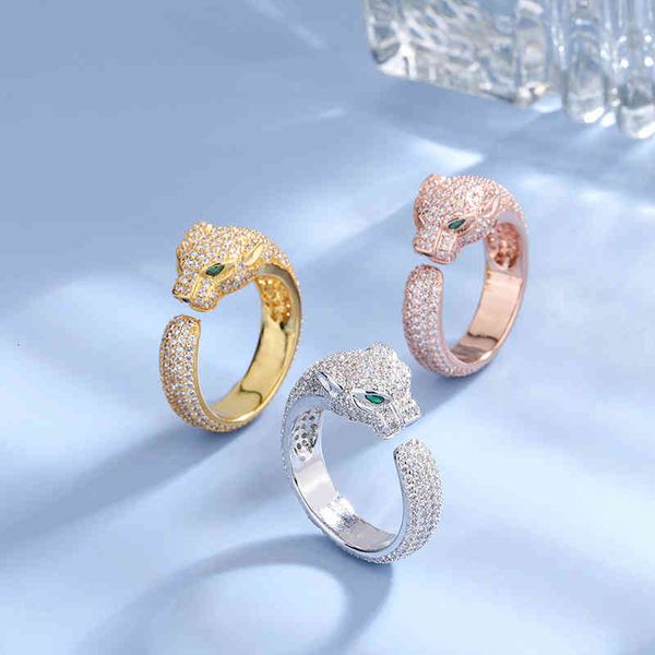 s925 sterling silver leopard head ring full of diamond cheetah male and female opening accessories
s925 sterling silver leopard head ring full of diamond cheetah male and female opening accessories