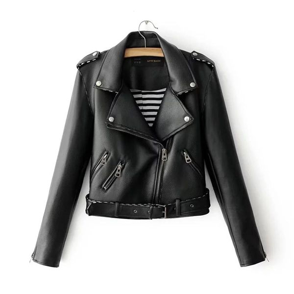 women's leather & faux fashion women zipper jacket snakeskin pu short design sashes coats black white pink slim motorcycle outwear
women's leather & faux fashion women zipper jacket snakeskin pu short design sashes coats black white pink slim motorcycle outwear