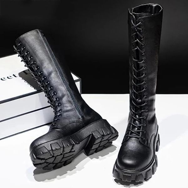 high boots knee-high pu boots new high heels for women shoes fashion 2022 autumn winter women booties female plus size 43, Black
high boots knee-high pu boots new high heels for women shoes fashion 2022 autumn winter women booties female plus size 43, Black