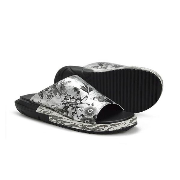sandals brand slip on men casual shoes male sandal fashion genuine leather thick bottom plus size flower beach, Black
sandals brand slip on men casual shoes male sandal fashion genuine leather thick bottom plus size flower beach, Black
