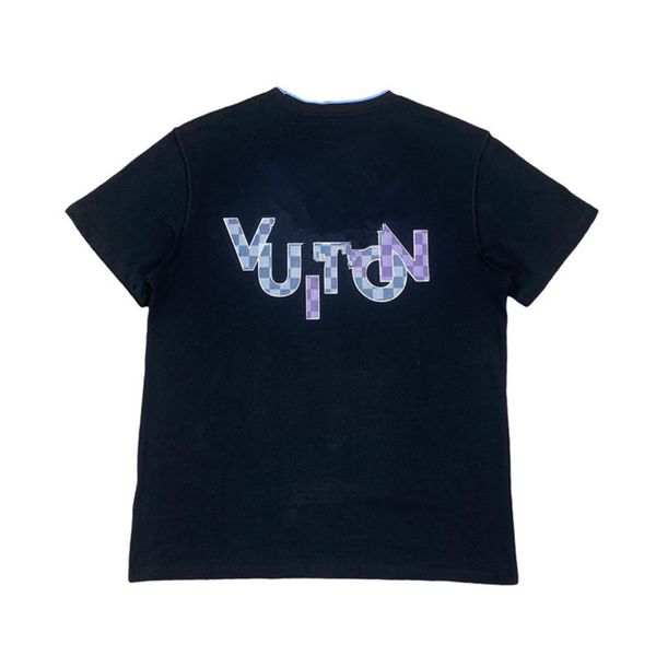 master t shirt design letter short-sleeved limited edition gradient plaid genuine fabric custom color matching thread kangli printing lvv, White;black
master t shirt design letter short-sleeved limited edition gradient plaid genuine fabric custom color matching thread kangli printing lvv, White;black