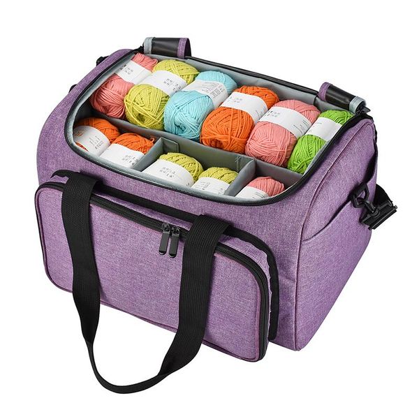 other arts and crafts yarn storage bag handbag crochet knitting accessory organizer diy apparel & needlework blue purple
other arts and crafts yarn storage bag handbag crochet knitting accessory organizer diy apparel & needlework blue purple