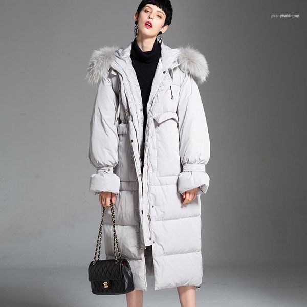 vintage women long coat female plus size raccoon fur collar 90% white duck down puffer winter jacket woman clothes sdk51, Black
vintage women long coat female plus size raccoon fur collar 90% white duck down puffer winter jacket woman clothes sdk51, Black