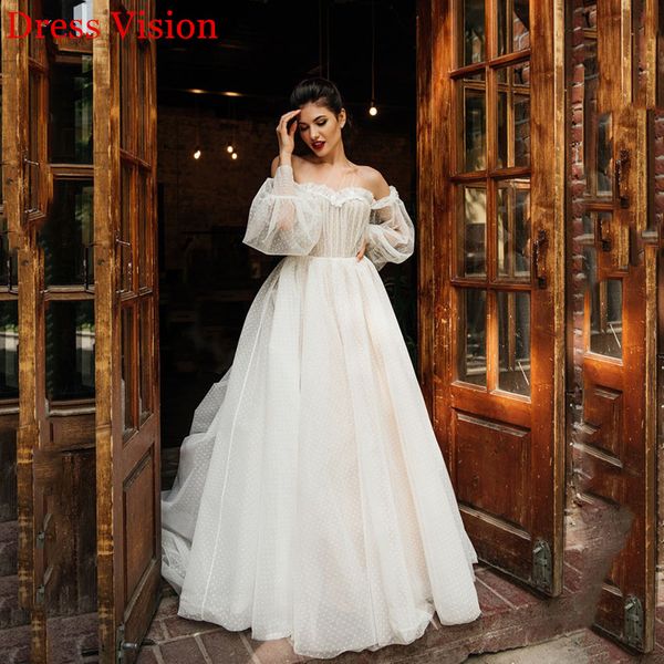 Off Shoulder Wedding Dresses Puff Sleeve Lace Vestido De Noiva Wedding Dress Robe De Soiree Bride To Be Robe De Marie, White
Off Shoulder Wedding Dresses Puff Sleeve Lace Vestido De Noiva Wedding Dress Robe De Soiree Bride To Be Robe De Marie, White