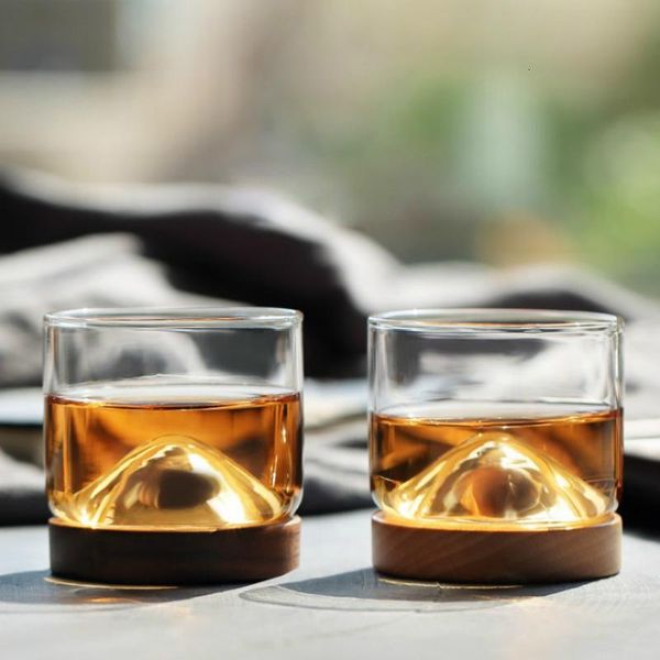 creative whisky glass with woodiness holder japanese style rum liquor beer wineglass personality mountain design tasting vaso wine glasses
creative whisky glass with woodiness holder japanese style rum liquor beer wineglass personality mountain design tasting vaso wine glasses