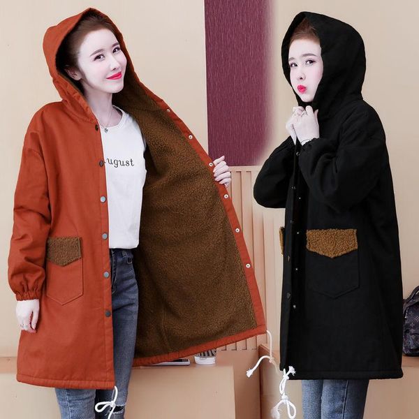 women's down & parkas woman jacket 2021 fashion plus fleece thick patch pattern warm winter loose coat size 5xlcasual women hooded, Black
women's down & parkas woman jacket 2021 fashion plus fleece thick patch pattern warm winter loose coat size 5xlcasual women hooded, Black