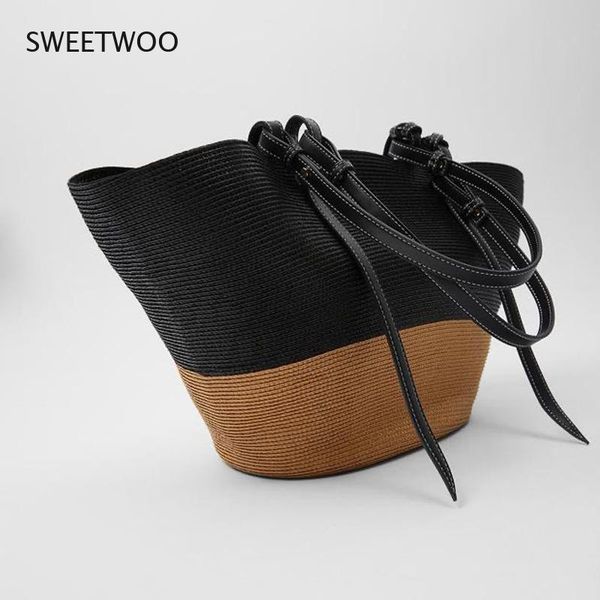 evening bags straw woven handbags stitching basket bag large capacity hand-woven female fashion seaside vacation beach shoulder
evening bags straw woven handbags stitching basket bag large capacity hand-woven female fashion seaside vacation beach shoulder