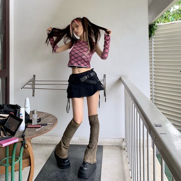 girls original harajuku low waist mini pant skirt solid black punk skull waistband denim culotte plus size
girls original harajuku low waist mini pant skirt solid black punk skull waistband denim culotte plus size