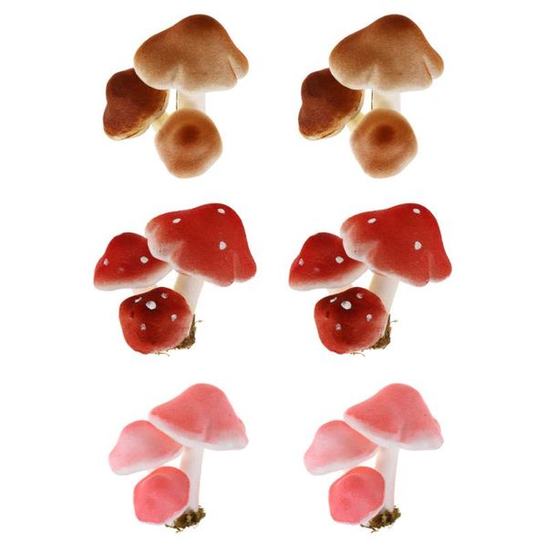 6pcs decorative simulation froth mushroom ornaments fairy garden accessories objects & figurines
6pcs decorative simulation froth mushroom ornaments fairy garden accessories objects & figurines