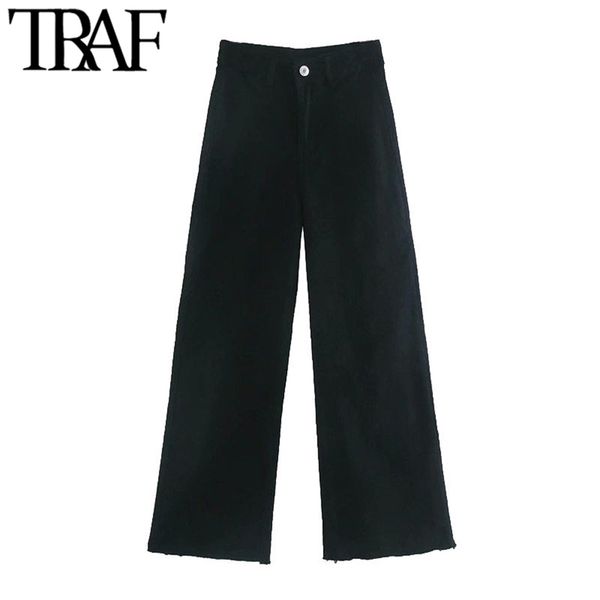 traf women fashion pockets frayed tassel straight jeans vintage high waist zipper fly denim female ankle trousers mujer 210809, Blue
traf women fashion pockets frayed tassel straight jeans vintage high waist zipper fly denim female ankle trousers mujer 210809, Blue