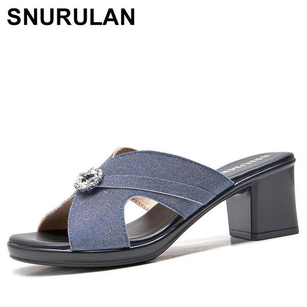 fashion middle-aged slippers rhinetone summer shoes plus size 41 thick heel women sandals mother, Black
fashion middle-aged slippers rhinetone summer shoes plus size 41 thick heel women sandals mother, Black