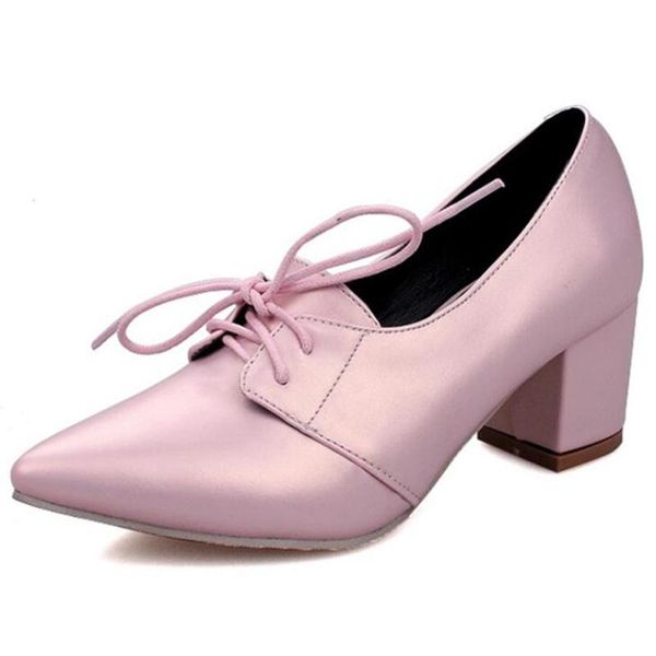 dress shoes female pointed toe lace-up shallow mouth women fashion office work wedding party ladies low heel woman autumn, Black
dress shoes female pointed toe lace-up shallow mouth women fashion office work wedding party ladies low heel woman autumn, Black