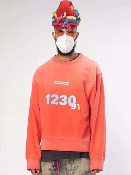 rrr123 30th anniversary co branded printing washed old round neck pullover off shoulder sweater loose, Black
rrr123 30th anniversary co branded printing washed old round neck pullover off shoulder sweater loose, Black