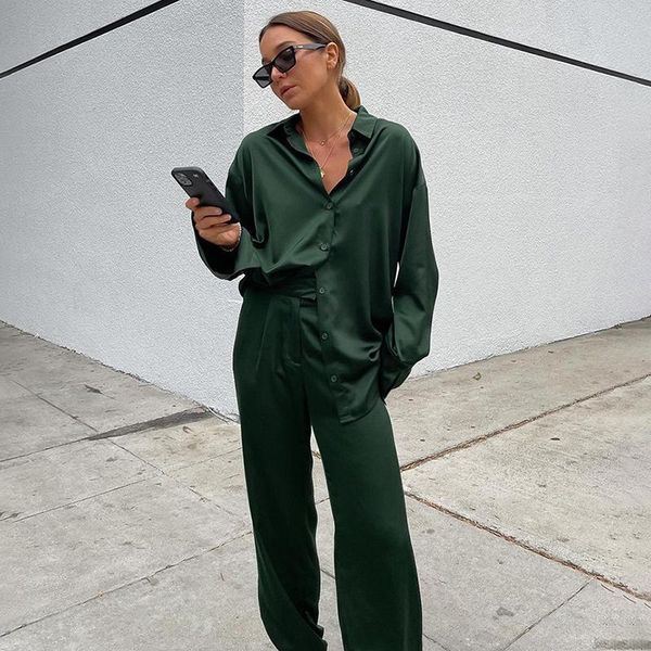 women's two piece pants christmas autumn 2 pieces sets stain lapel single-breasted long sleeve blouse shirt elastic waist loose pant gr, White
women's two piece pants christmas autumn 2 pieces sets stain lapel single-breasted long sleeve blouse shirt elastic waist loose pant gr, White