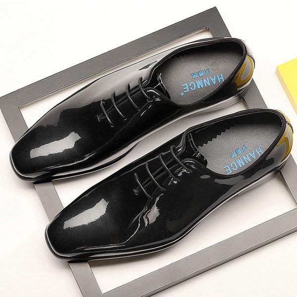 dress shoes men genuine leather oxford pointed toe lace-up oxfords wedding party business derby social for f5, Black
dress shoes men genuine leather oxford pointed toe lace-up oxfords wedding party business derby social for f5, Black