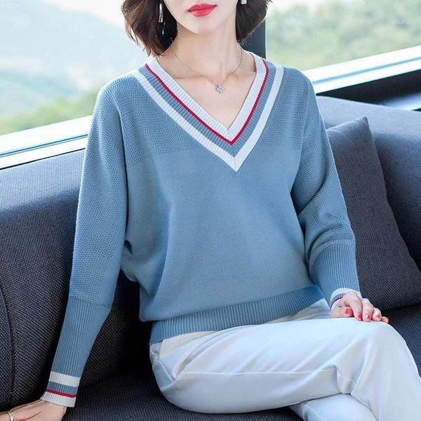 women's sweaters shintimes autumn winter knitted sweater pullovers women long sleeve casual loose clothes 2021 v-neck knit jumpers, White;black
women's sweaters shintimes autumn winter knitted sweater pullovers women long sleeve casual loose clothes 2021 v-neck knit jumpers, White;black