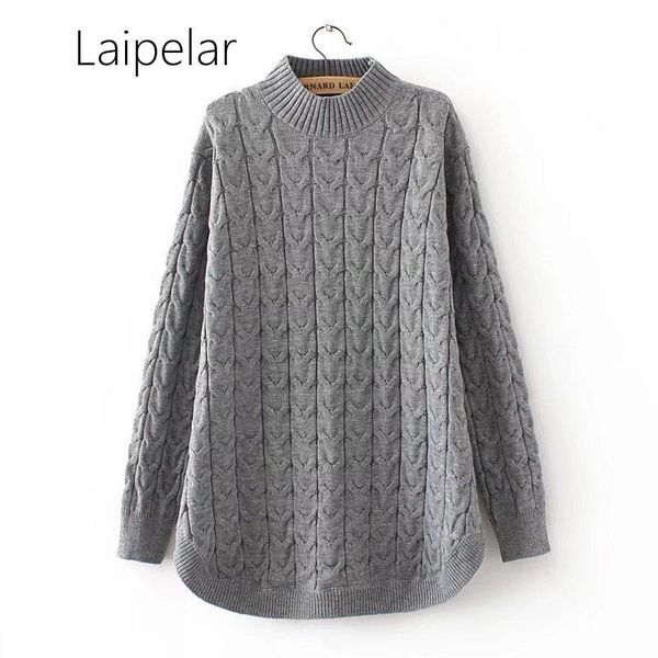 women's sweaters laipelar 2021 autumn turtleneck women plus size 3 4 xl casual knitting sweater pullovers, White;black
women's sweaters laipelar 2021 autumn turtleneck women plus size 3 4 xl casual knitting sweater pullovers, White;black